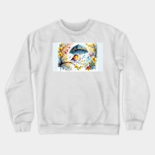 Just Singing in the Rain . Crewneck Sweatshirt